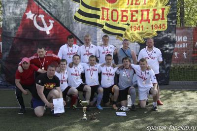 Команда «КБ Рязань» в Москве выиграла турнир болельщиков столичного «Спартака»